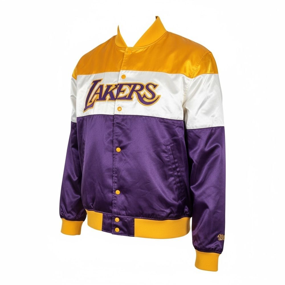 Mitchell & Ness Hardwood Classics Vintage Lakers Jacket Size 2XL